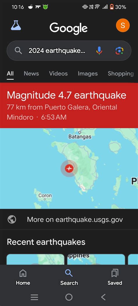 stl oriental mindoro 2024|Magnitude 4.7 quake hits Occidental Mindoro — Phivolcs.
